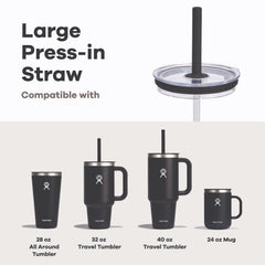 Large Press-In Straw Lid - Hydro Flask Discount