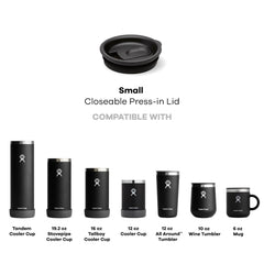 Small Closeable Press-In Lid - Hydro Flask Outlet