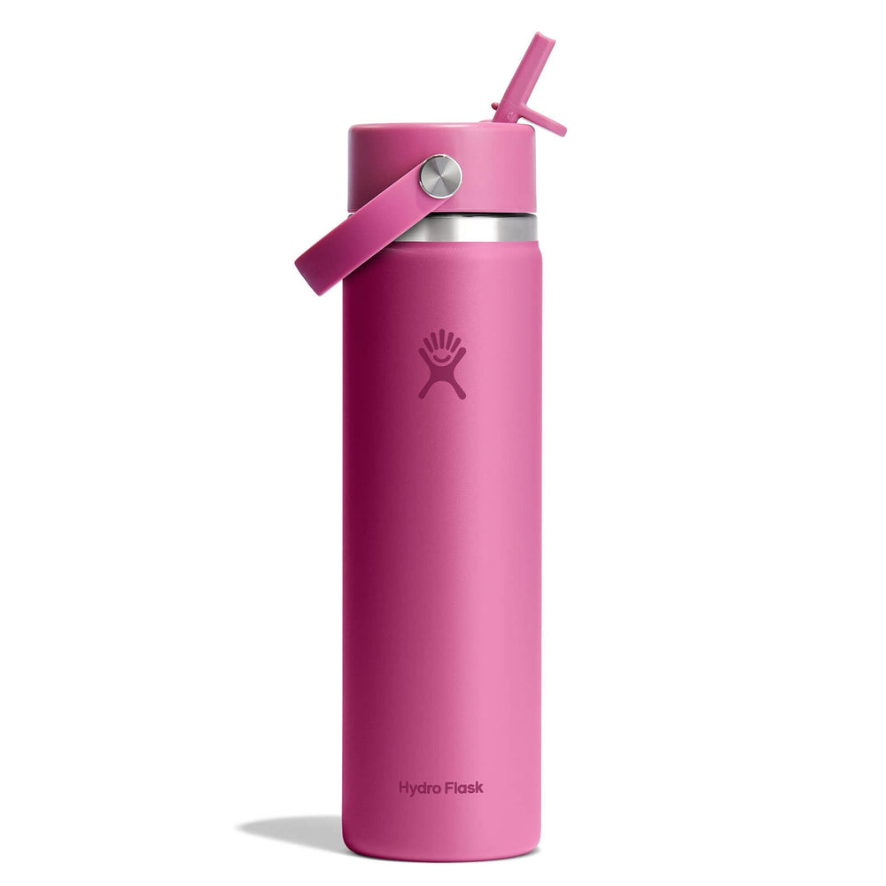 24 oz Wide Mouth with Flex Straw Cap - Hydro Flask Discount