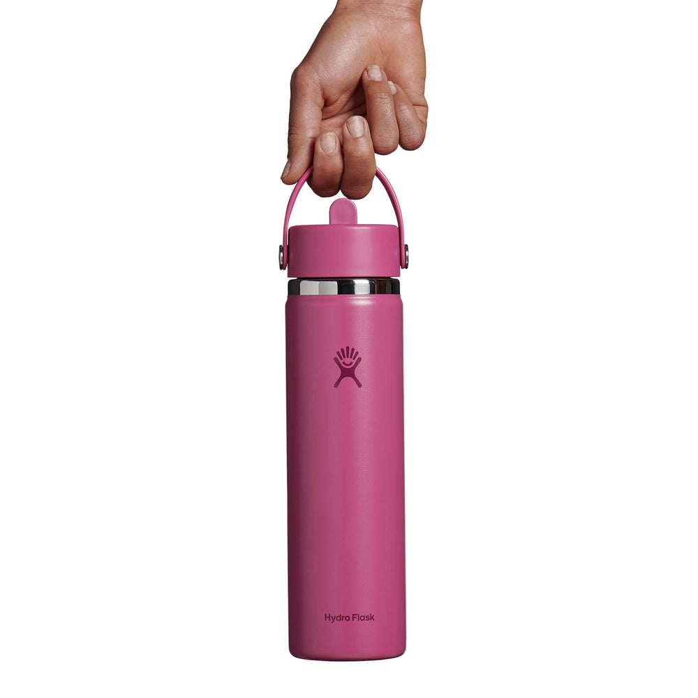 24 oz Wide Mouth with Flex Straw Cap - Hydro Flask Discount