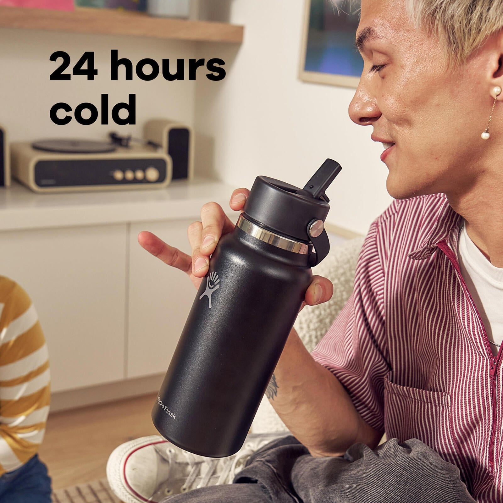 32 oz Wide Mouth with Flex Straw Cap - Hydro Flask