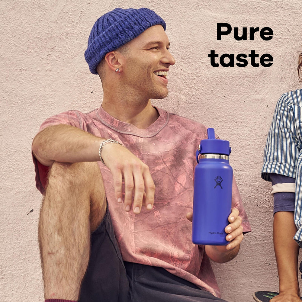 32 oz Wide Mouth with Flex Straw Cap - Hydro Flask On Sale