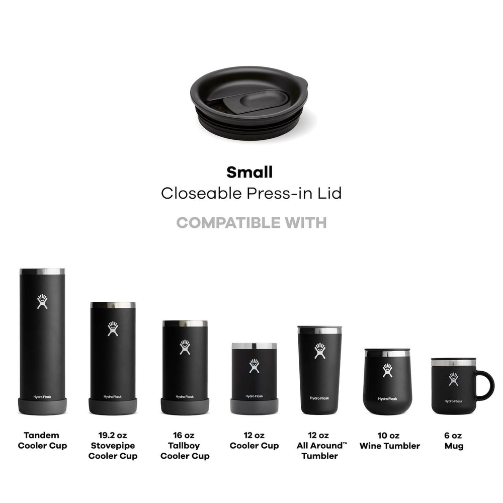 Small Closeable Press-In Lid - Hydro Flask Outlet