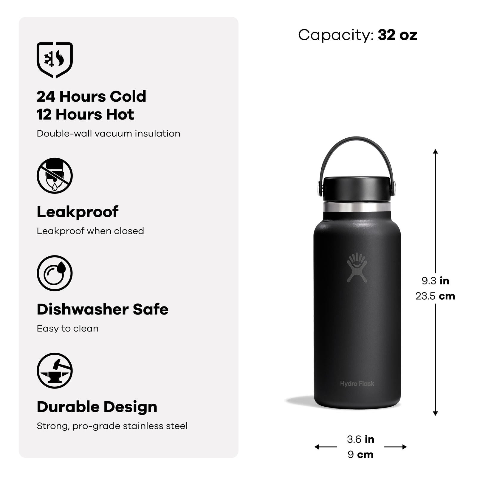 32 oz Wide Mouth Bottle - Hydro Flask Outlet