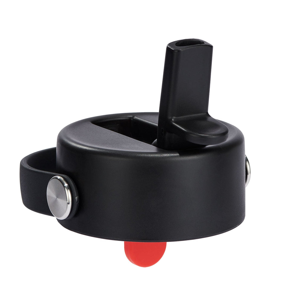40 oz Wide Mouth with Flex Straw Cap - Black - Hydro Flask