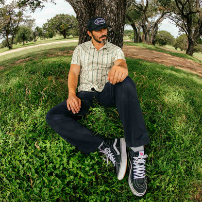 The Wyatt Pearl Snap Short Sleeve Print Shirt