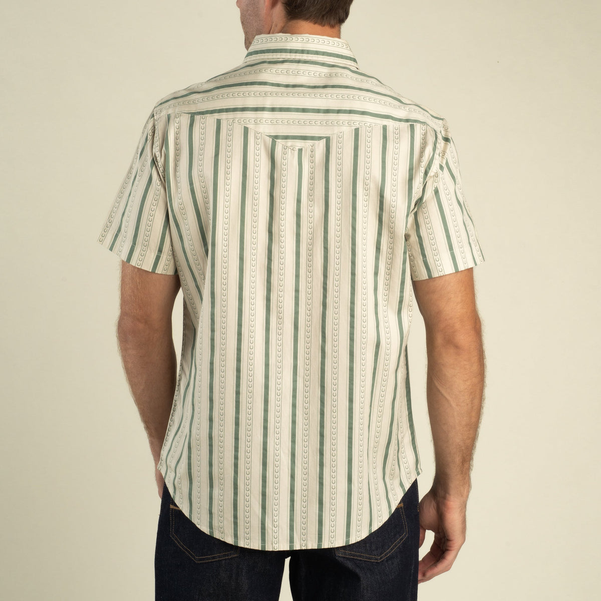 The Wyatt Pearl Snap Short Sleeve Print Shirt