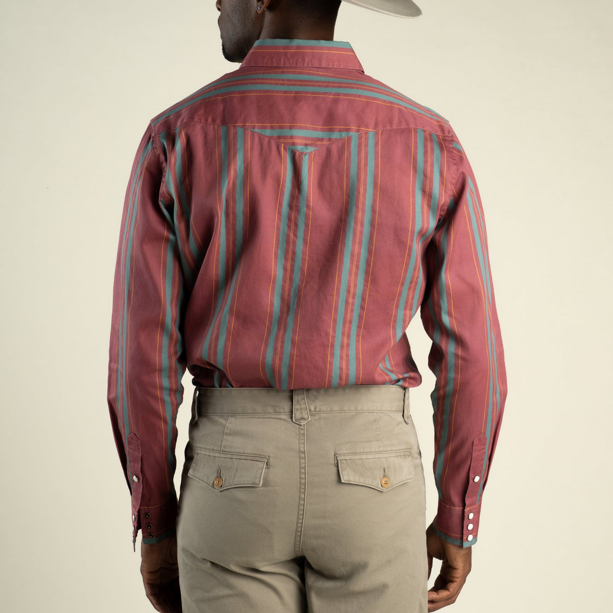 The Wyatt Pearl Snap Long Sleeve Print Shirt