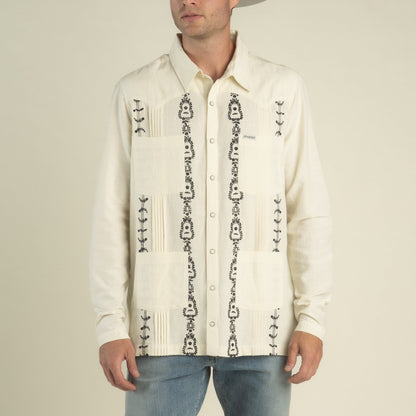 Caballero Guayabera Long Sleeve Shirt