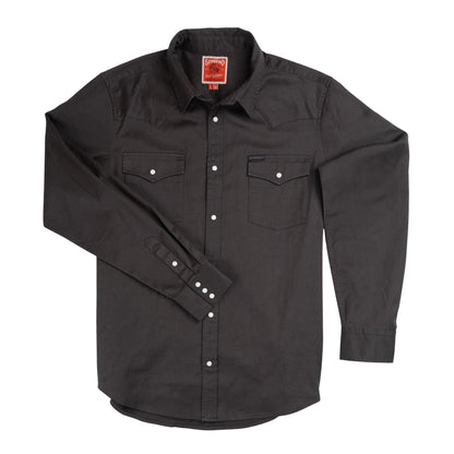 The Wyatt Pearl Snap Long Sleeve Solid Shirt
