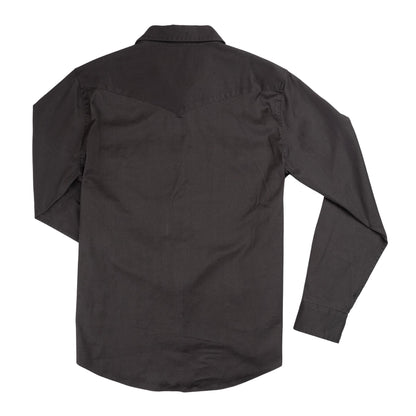The Wyatt Pearl Snap Long Sleeve Solid Shirt