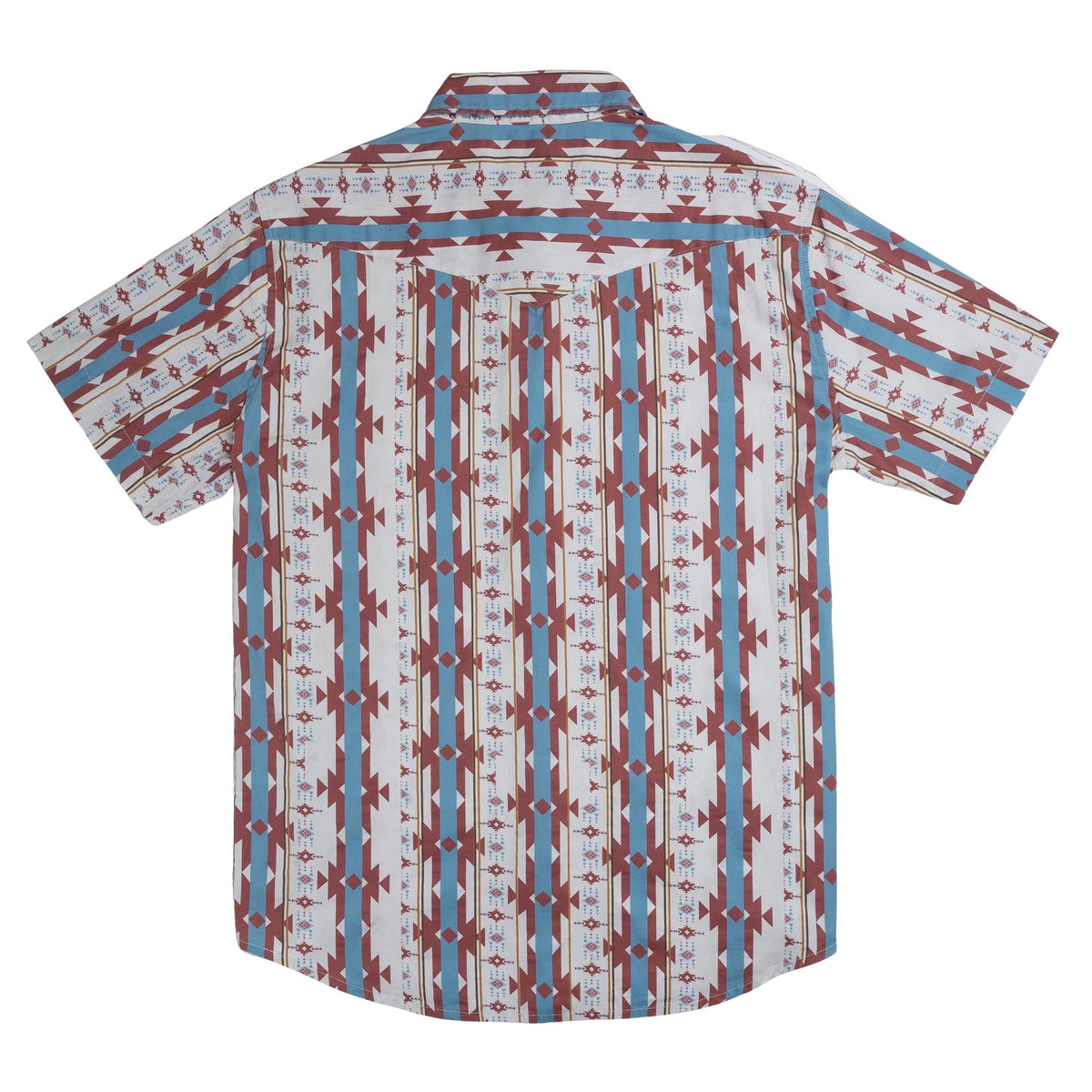 The Wyatt Pearl Snap Short Sleeve Print Shirt
