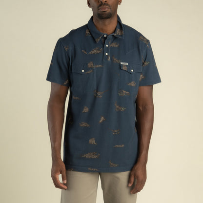 Cantina Pique Polo Short Sleeve Shirt