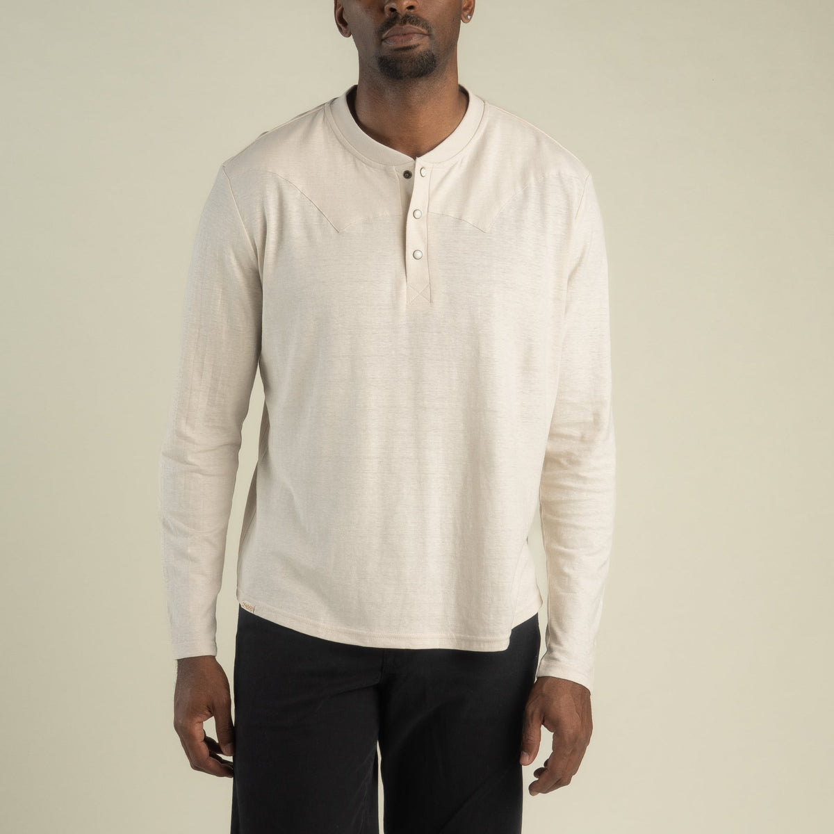 Tex Western Long Sleeve Henley