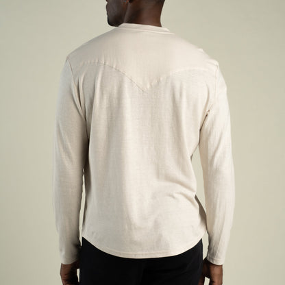 Tex Western Long Sleeve Henley