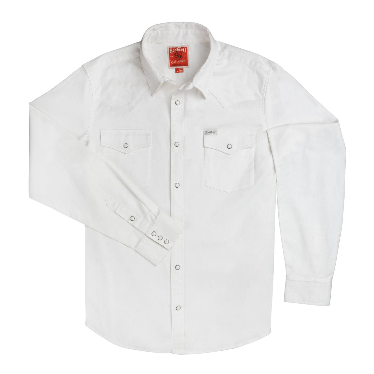The Wyatt Pearl Snap Long Sleeve Solid Shirt