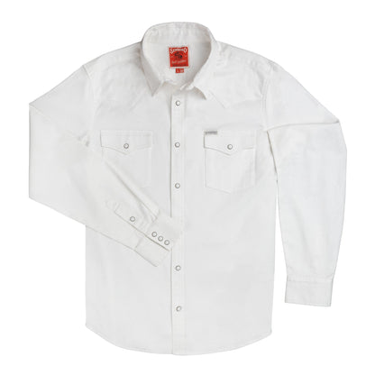The Wyatt Pearl Snap Long Sleeve Solid Shirt