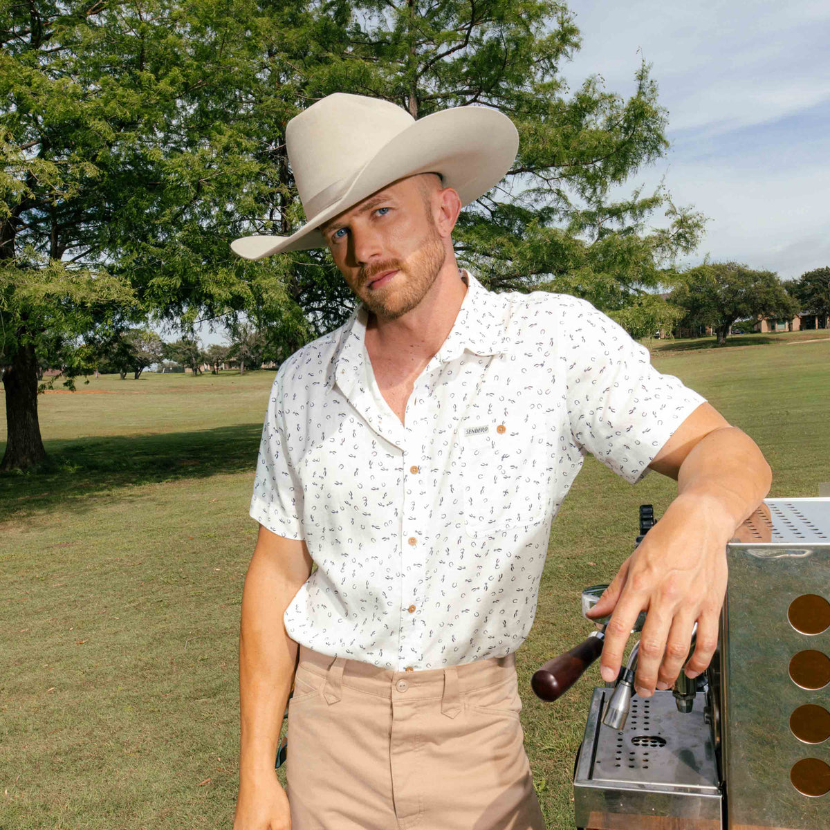 City Slicker Button Up Short Sleeve
