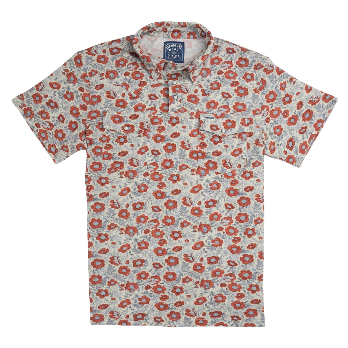 Cantina Pique Polo Short Sleeve Shirt