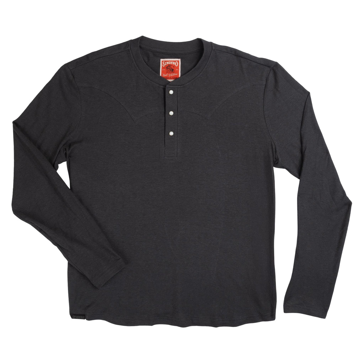 Tex Western Long Sleeve Henley