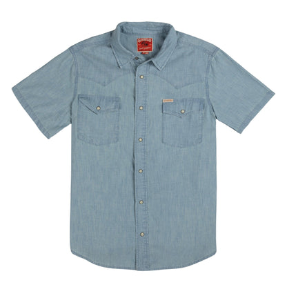 The Wyatt Pearl Snap Short Sleeve Solid Shirt