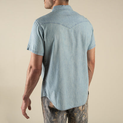 The Wyatt Pearl Snap Short Sleeve Solid Shirt