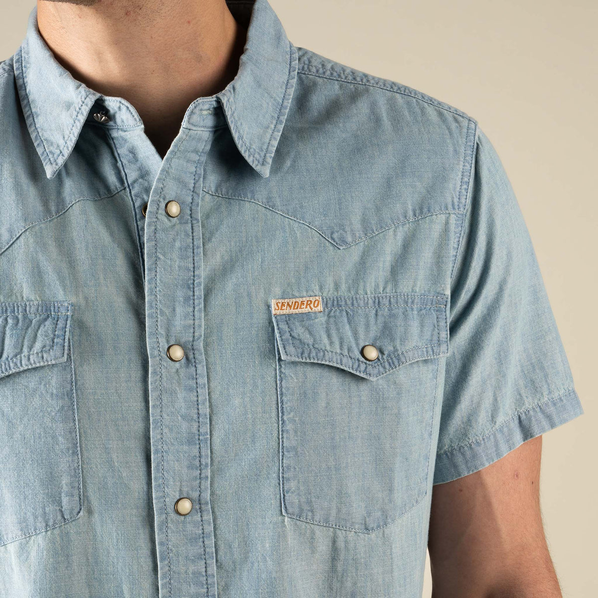 The Wyatt Pearl Snap Short Sleeve Solid Shirt
