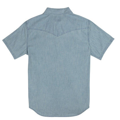 The Wyatt Pearl Snap Short Sleeve Solid Shirt