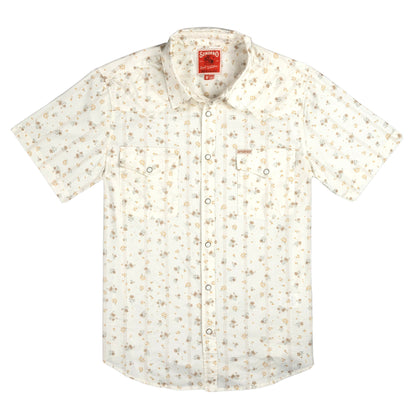 The Wyatt Pearl Snap Short Sleeve Print Shirt