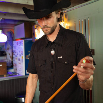 The Wyatt Pearl Snap Short Sleeve Solid Shirt