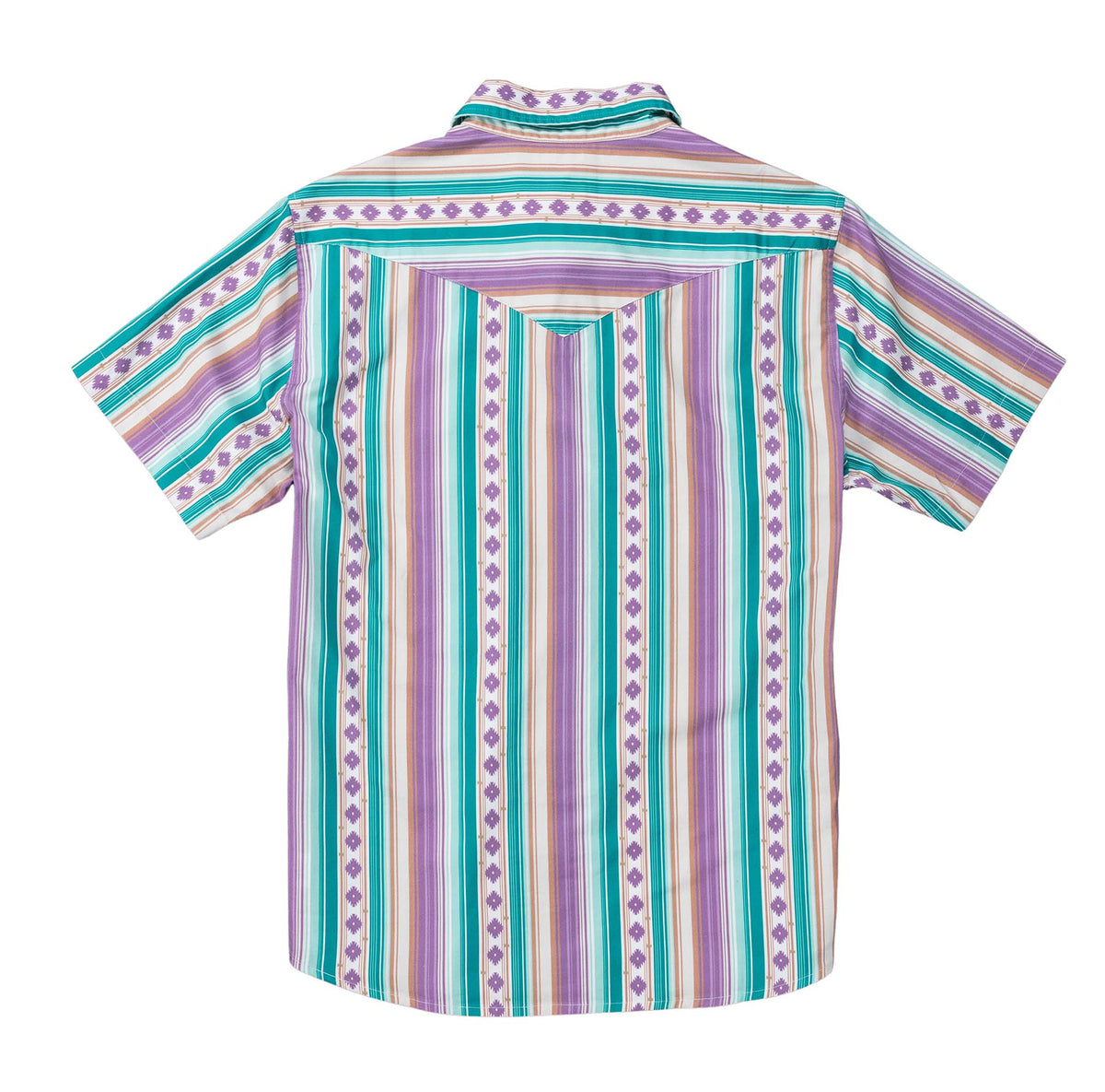 The Wyatt Pearl Snap Short Sleeve Print Shirt