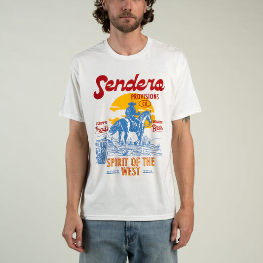 Dusty Trail T-Shirt - Vintage White