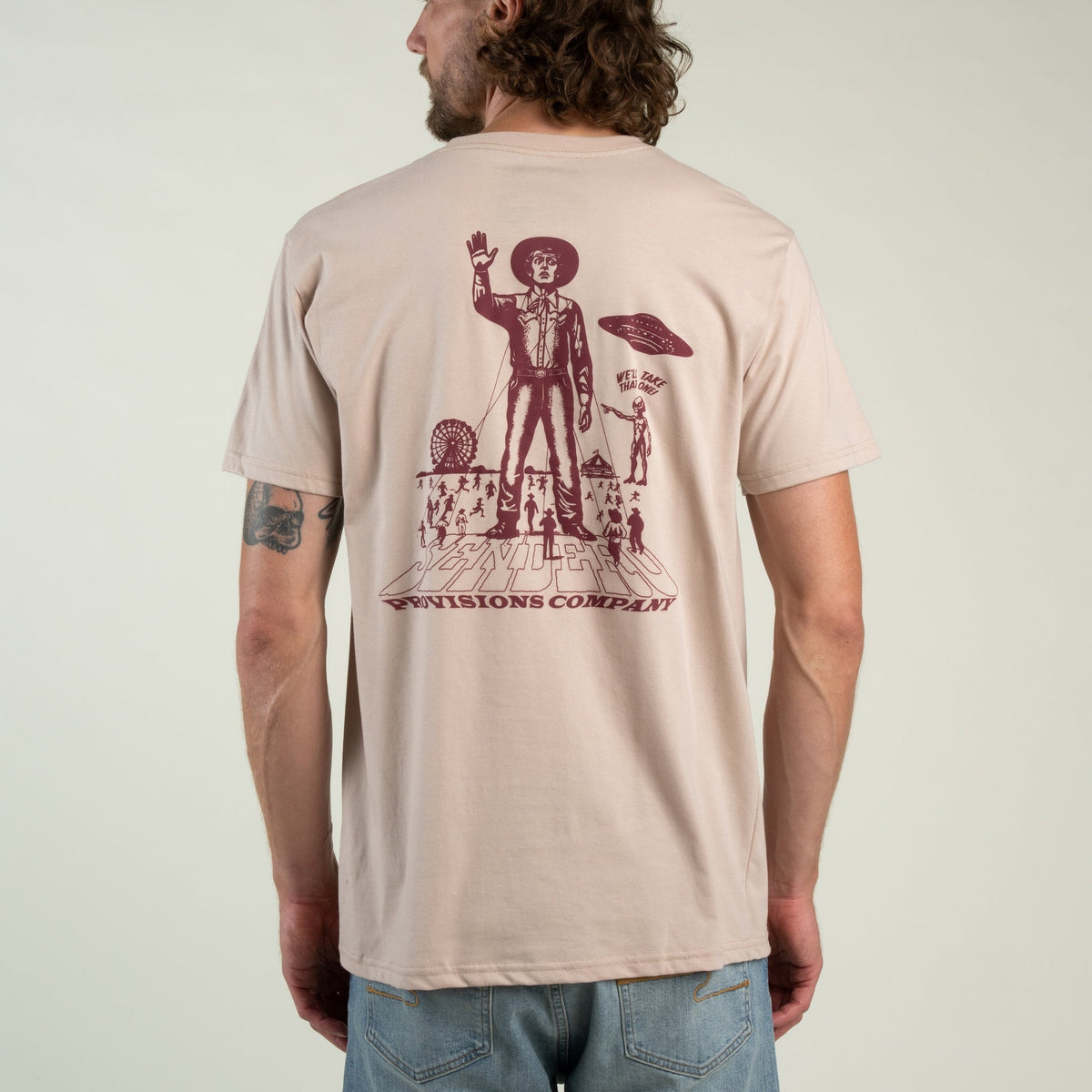 Cowboy Lift Off T-Shirt