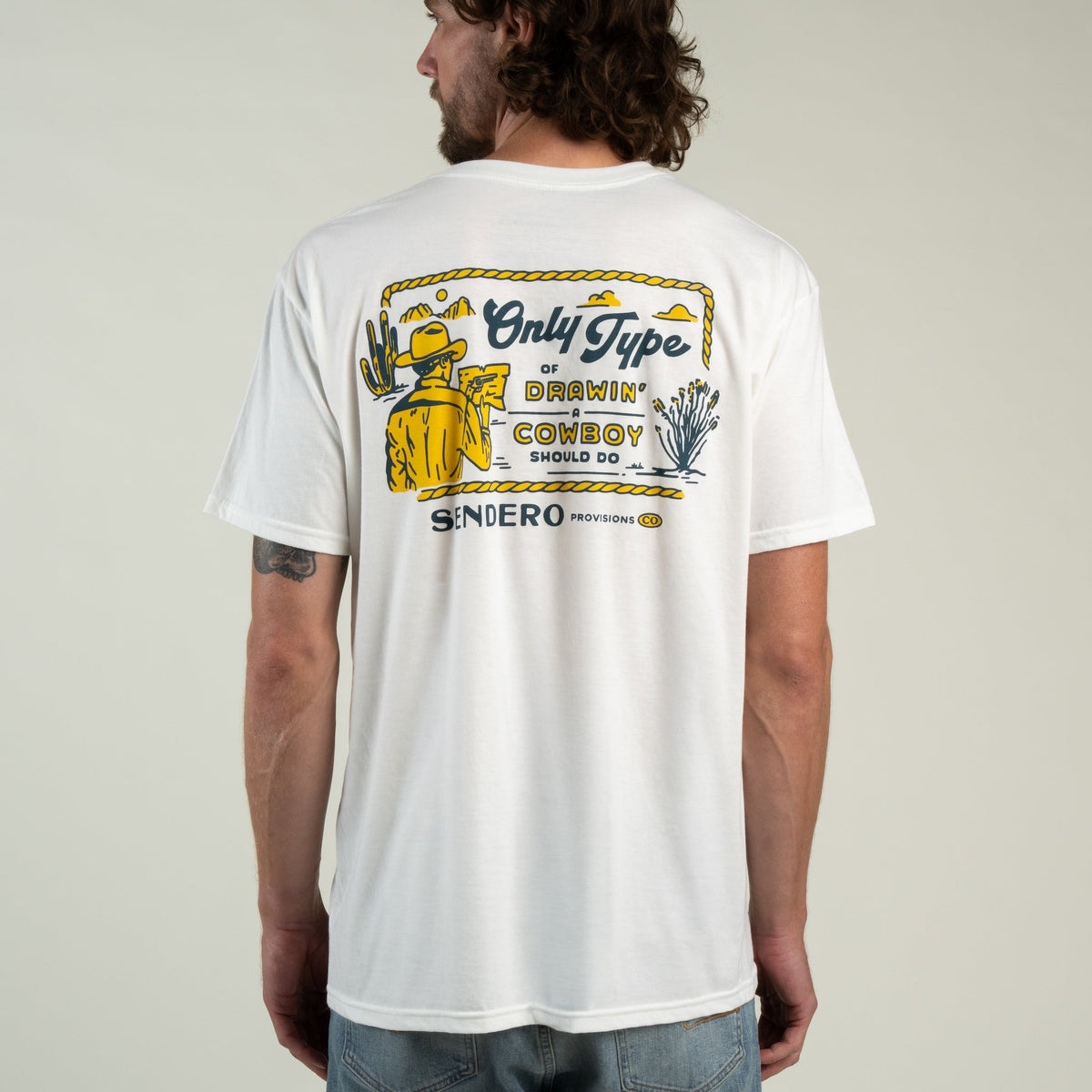 Cowboy Drawin' T-Shirt