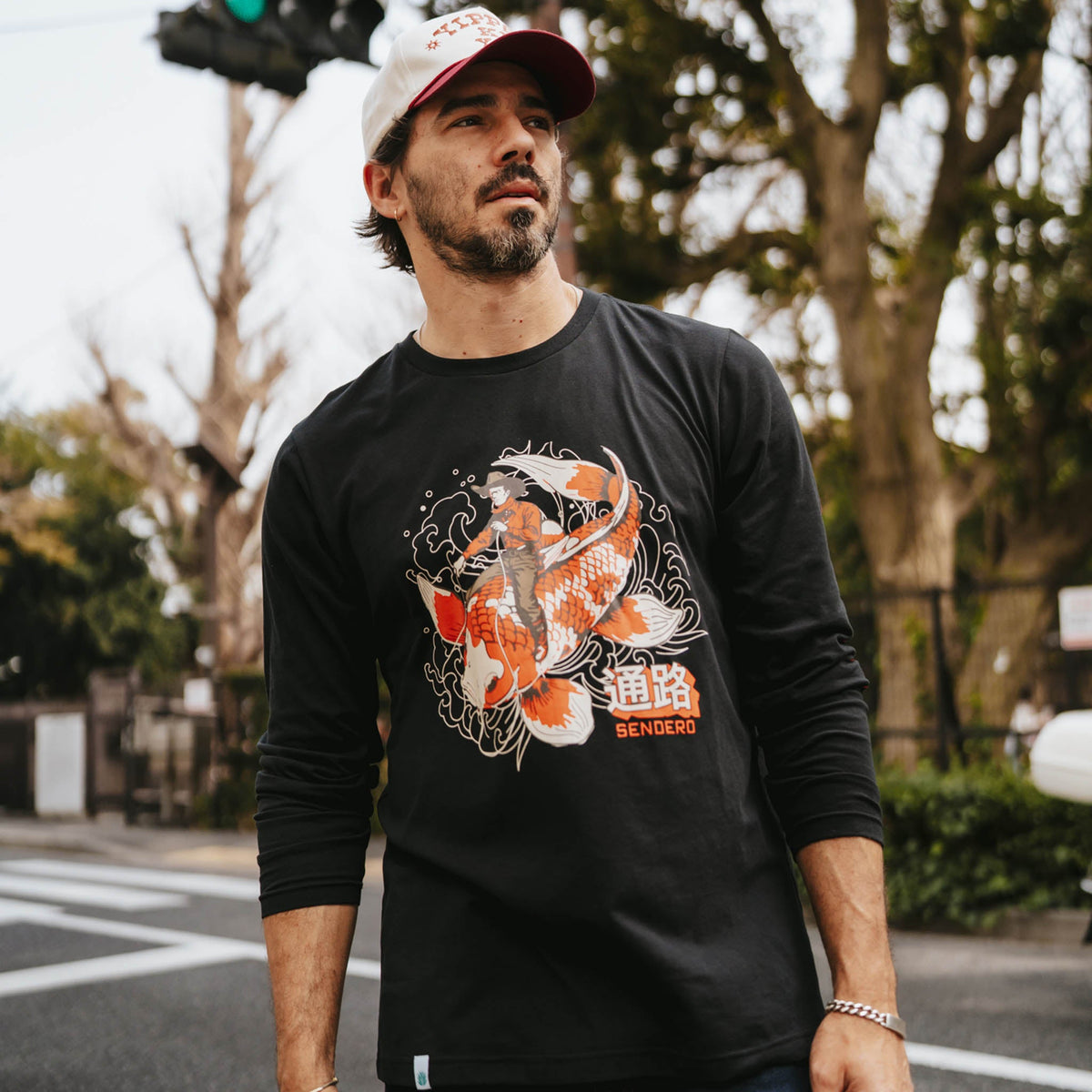 Koi Bronc Long Sleeve T-Shirt