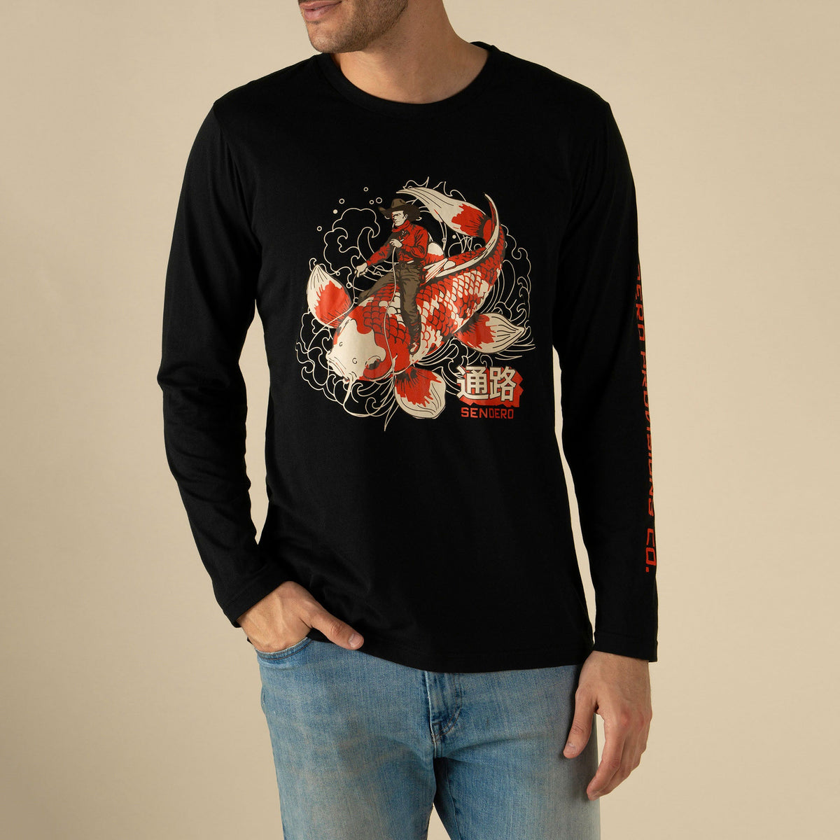 Koi Bronc Long Sleeve T-Shirt