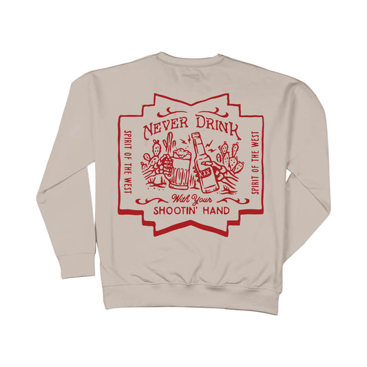 Shootin' Hand Salud Sweatshirt