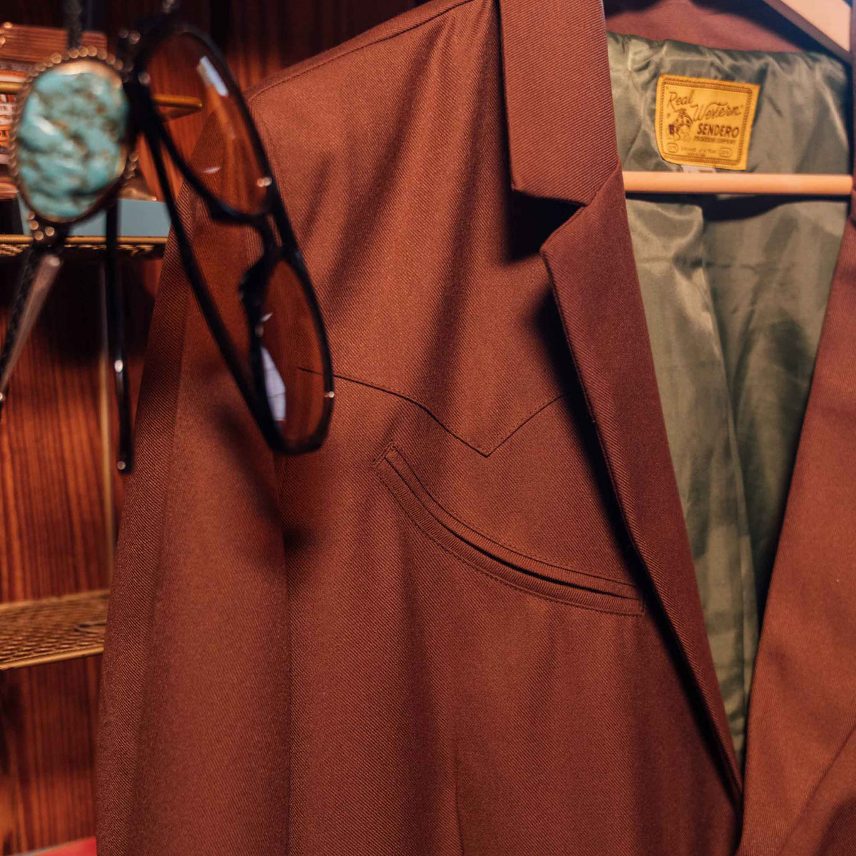 The Everett Western Slim Fit Blazer
