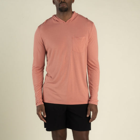 Yucatan Bamboo Hoodie Tech Long Sleeve Shirt