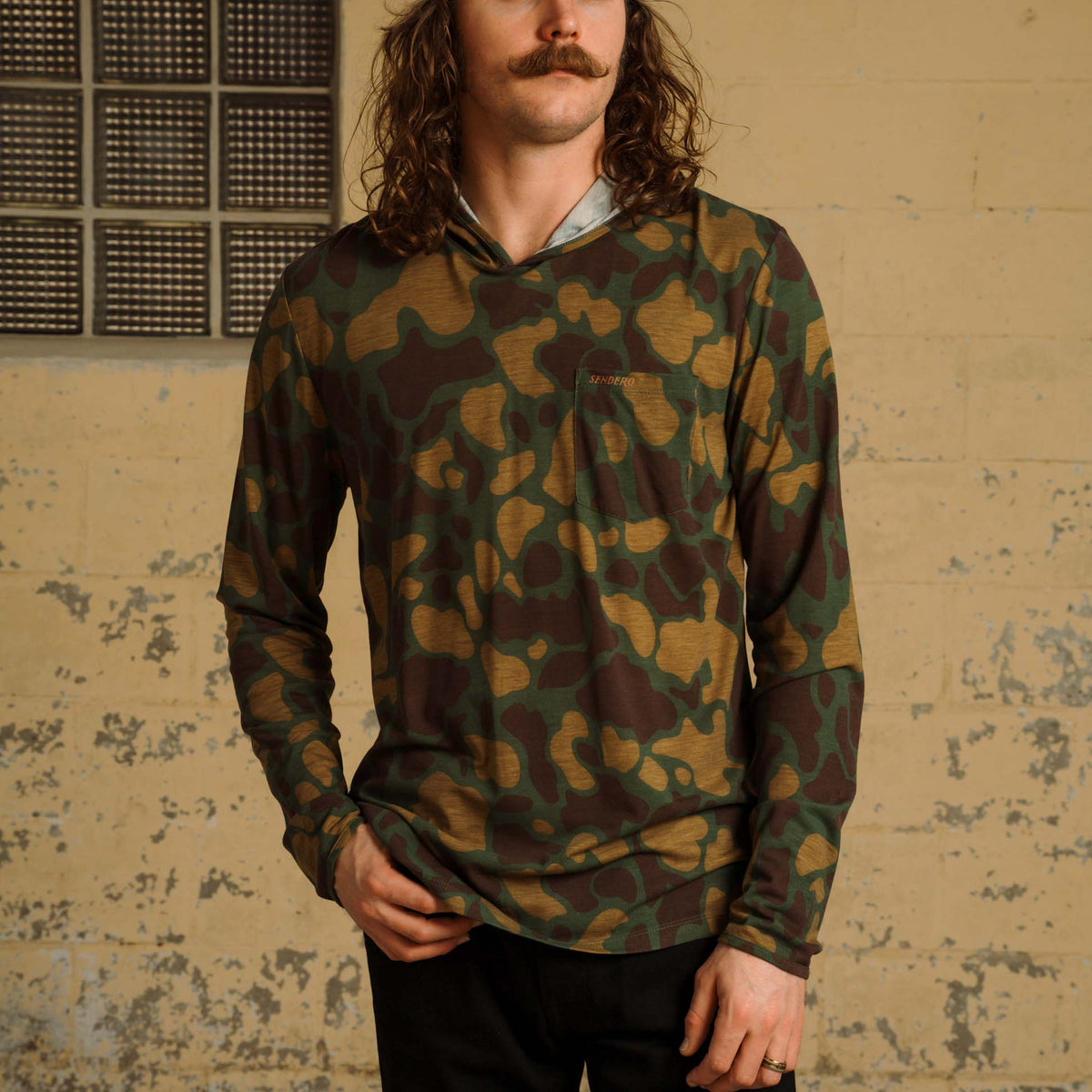Yucatan Bamboo Hoodie Tech Long Sleeve Shirt