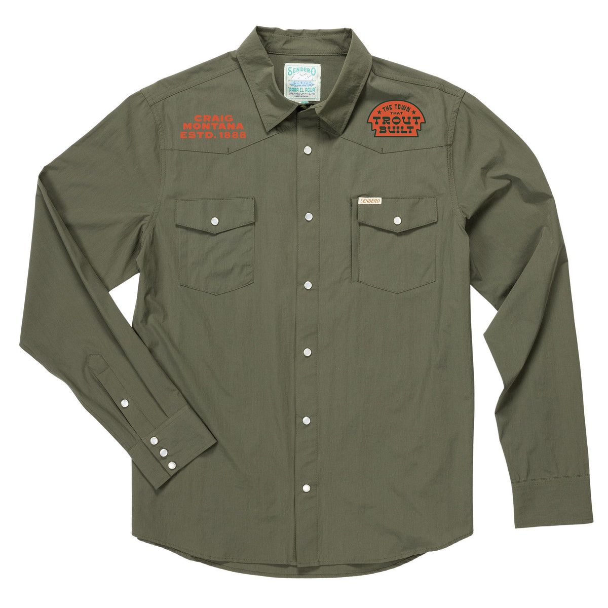 Trout Shop Confluence Tech Long Sleeve Shirt