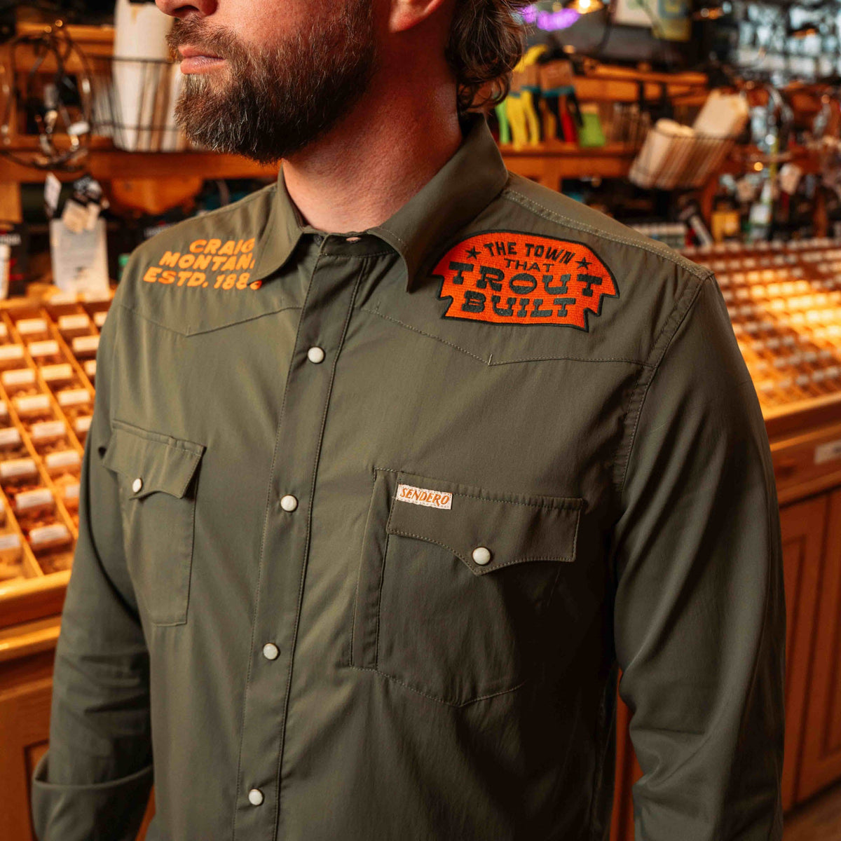 Trout Shop Confluence Tech Long Sleeve Shirt