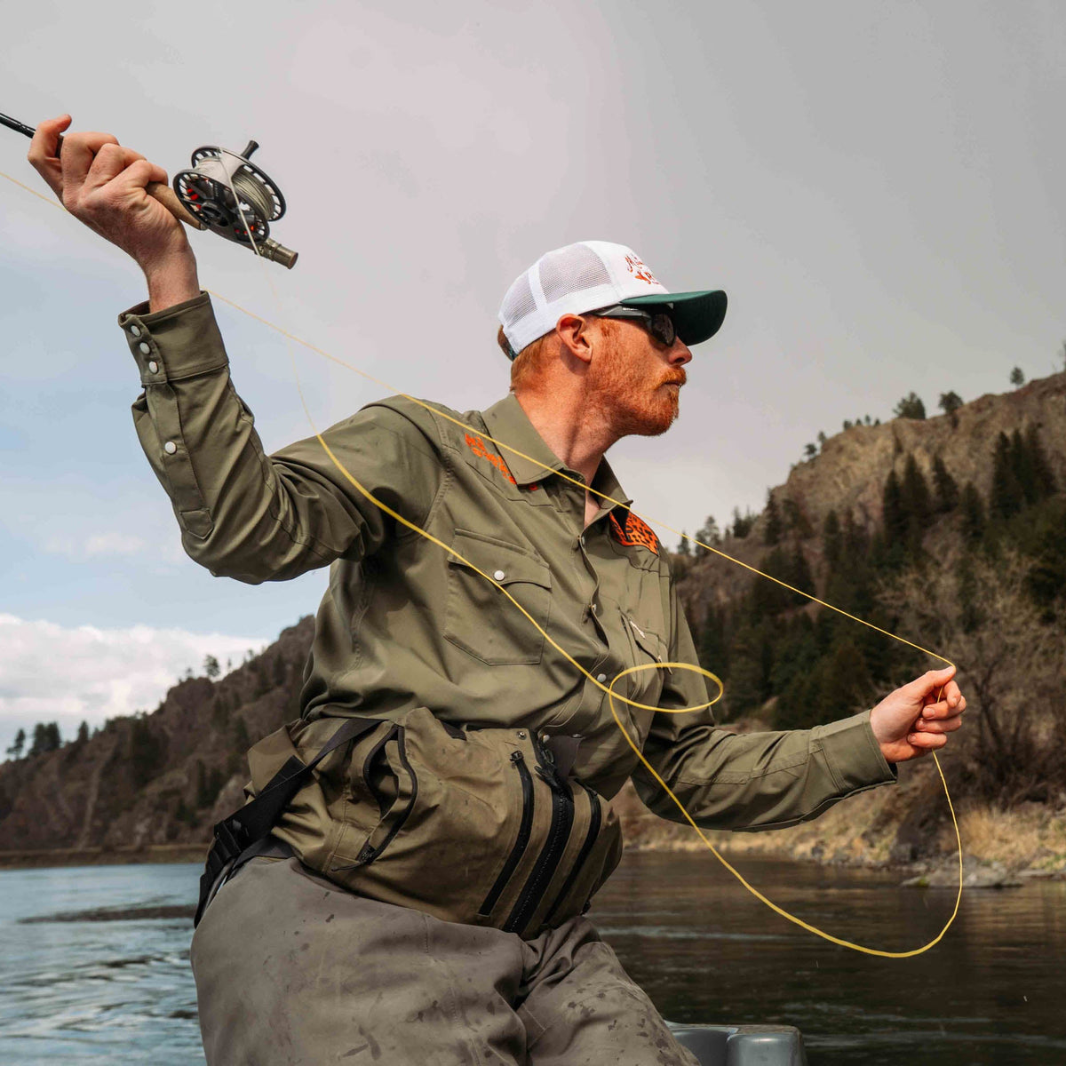 Trout Shop Confluence Tech Long Sleeve Shirt