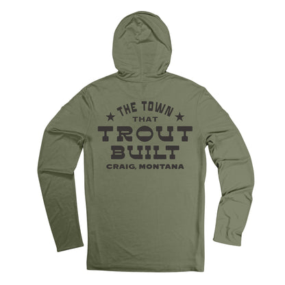 Trout Built Yucatan Bamboo Hoodie Tech Long Sleeve Shirt