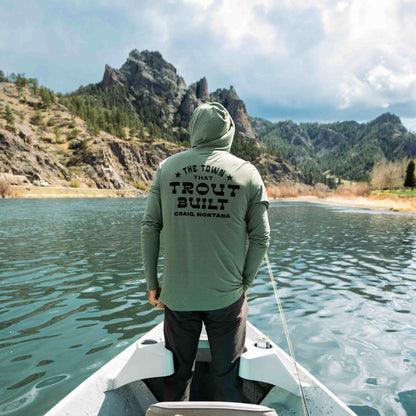Trout Built Yucatan Bamboo Hoodie Tech Long Sleeve Shirt
