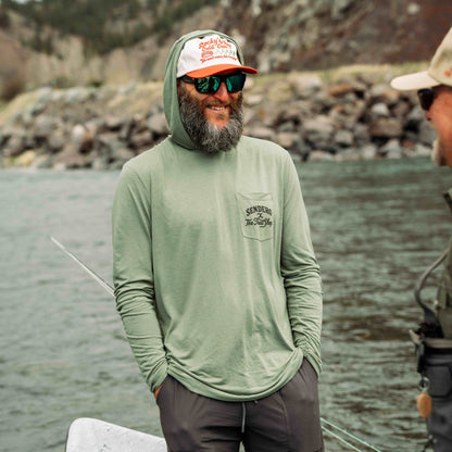Trout Built Yucatan Bamboo Hoodie Tech Long Sleeve Shirt