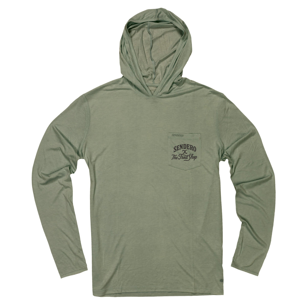 Trout Built Yucatan Bamboo Hoodie Tech Long Sleeve Shirt