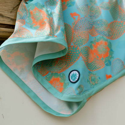 Point Bar Boardshort - Nopal Cosmico - Verde Vivo