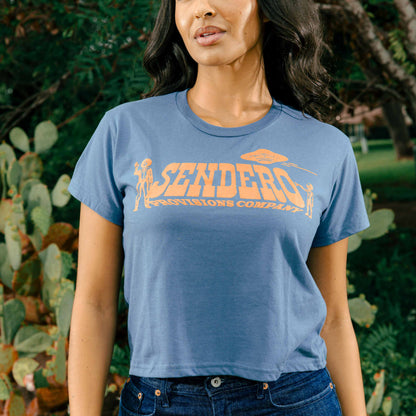 Cowboy Lift Off Boxy Tee