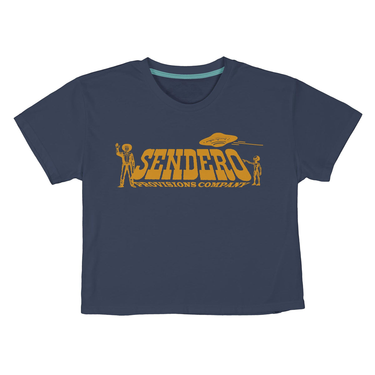 Cowboy Lift Off Boxy Tee
